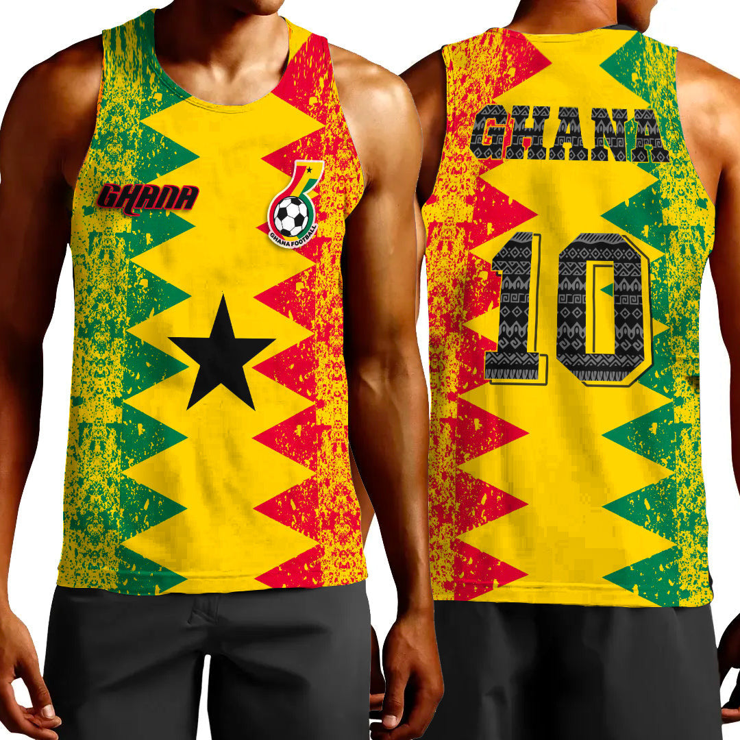 Clothing Ghana Kenter Pattern Sport Tank Top