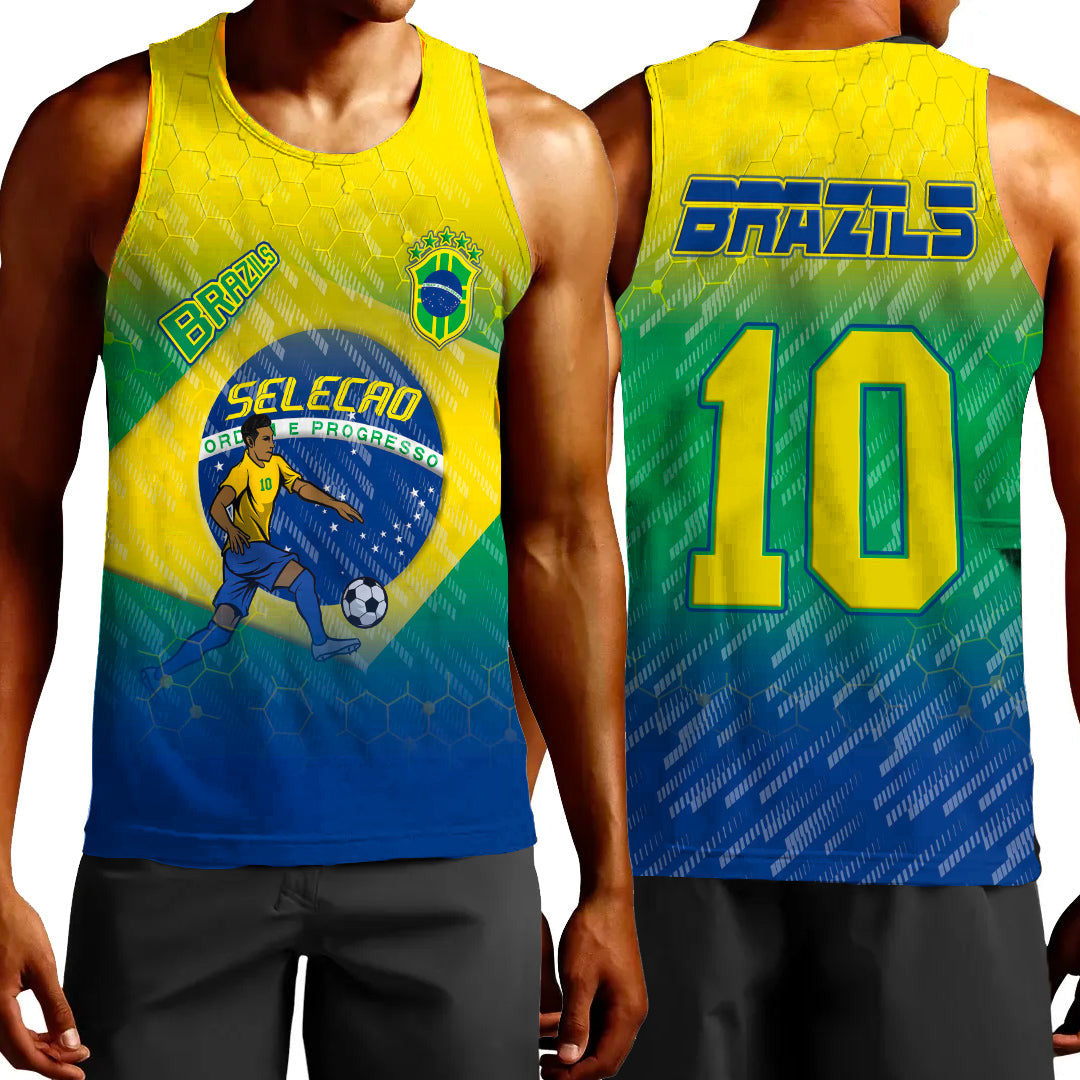Clothing Brazils Gradiant Sporty Style Tank Top