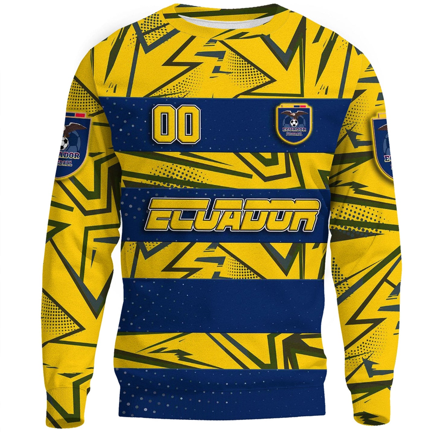 Clothing Ecuador Pattern Sport Sport Sweatshirts