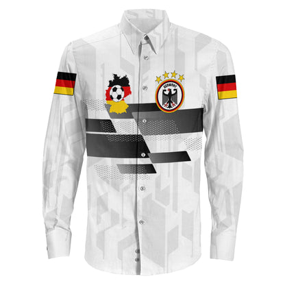 Clothing Germany Sport Long Sleeve Button Shirt
