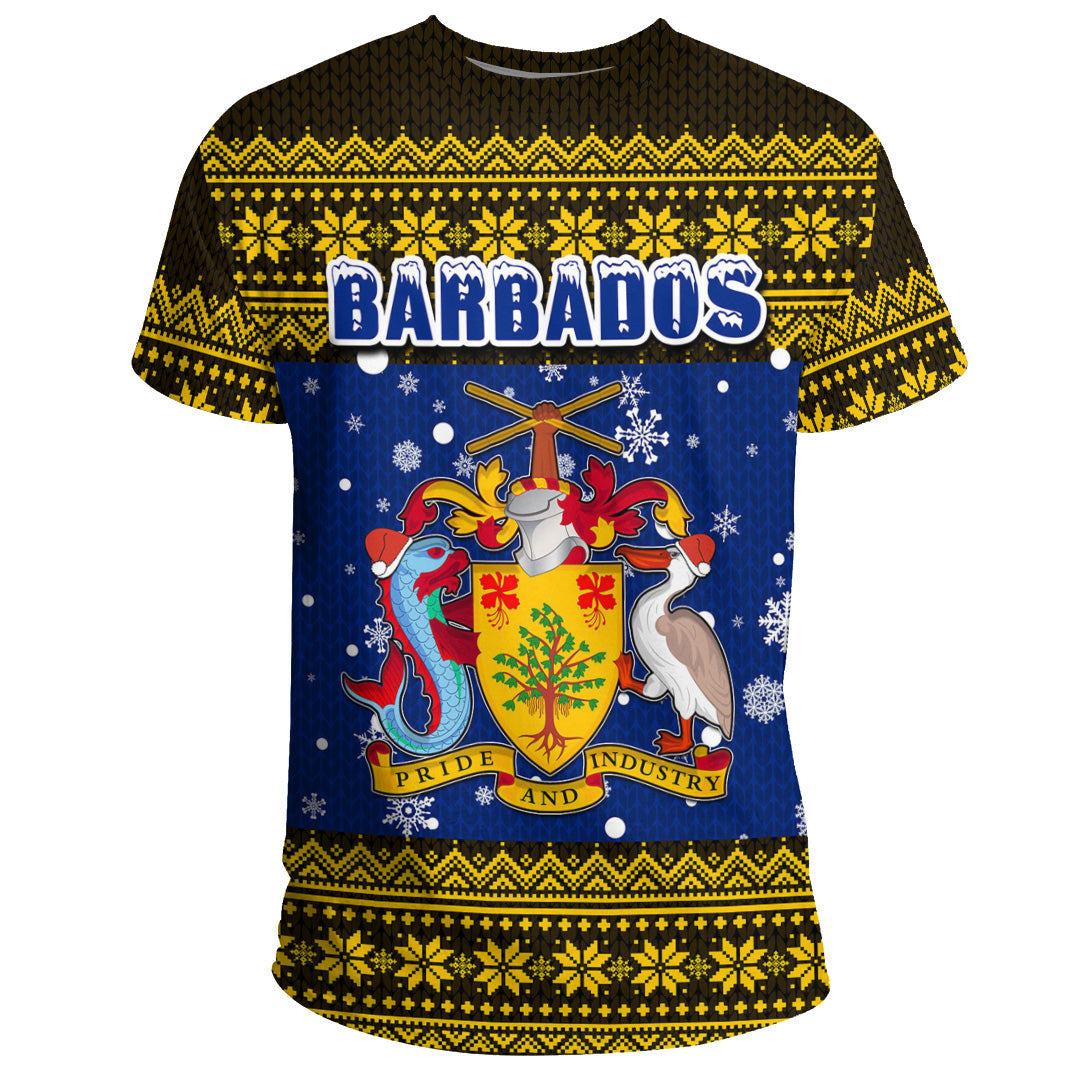 Clothing Barbados Christmas T Shirt