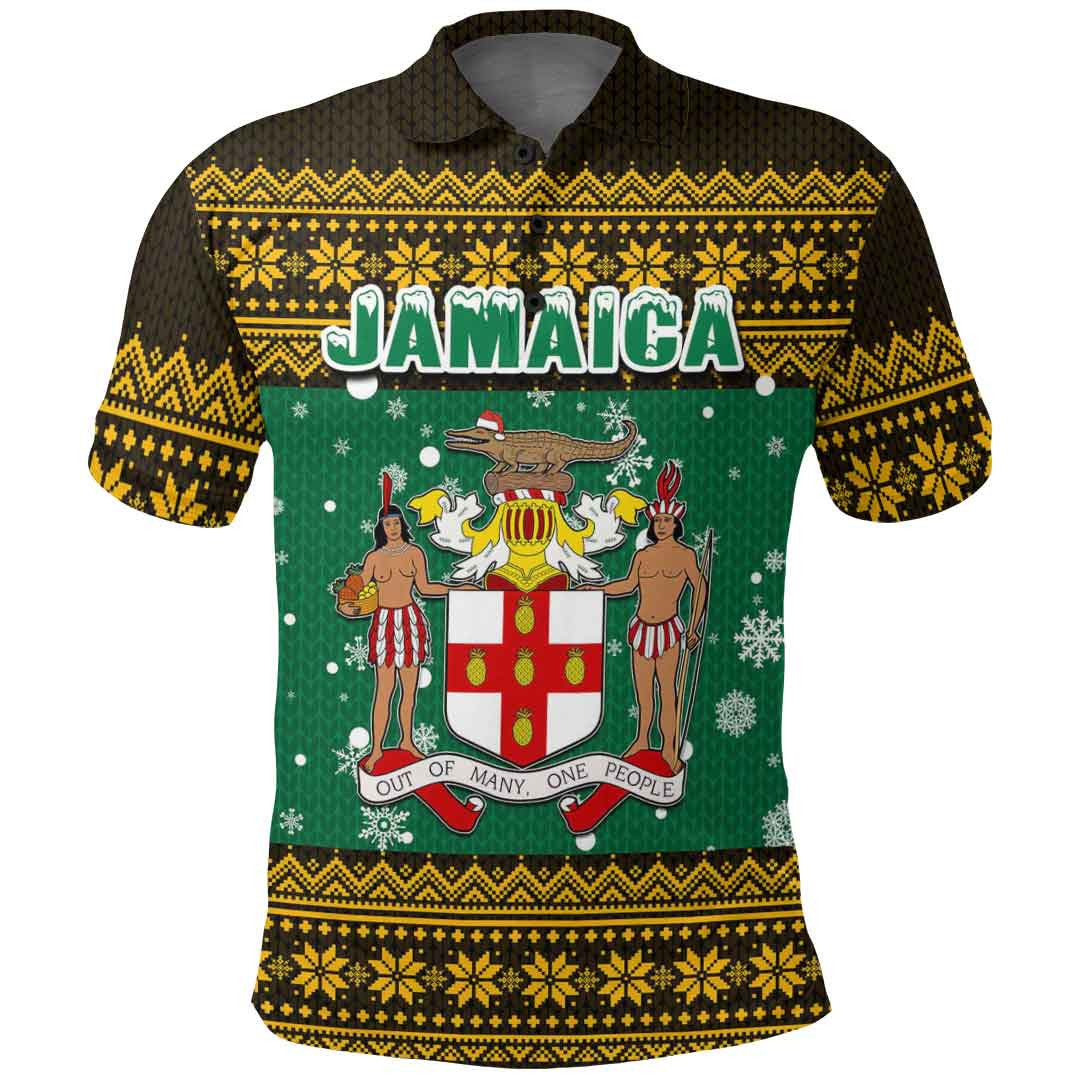 Clothing Jamaica Christmas Polo Shirt