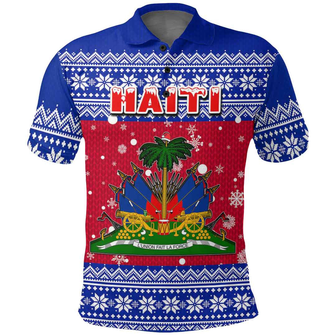 Clothing Haiti Christmas Polo Shirt