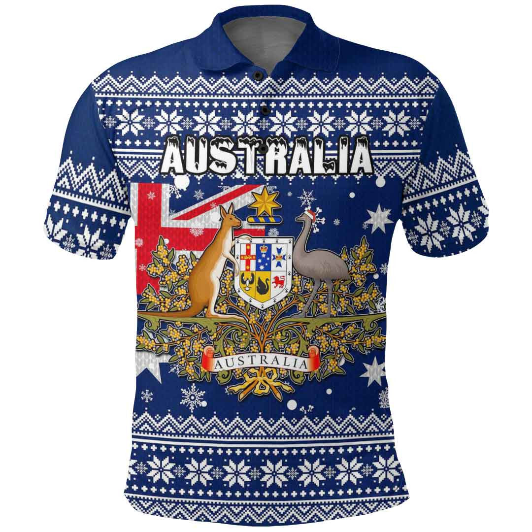 Clothing Australia Christmas Polo Shirt