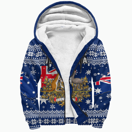 Clothing Australia Christmas Sherpa Hoodies