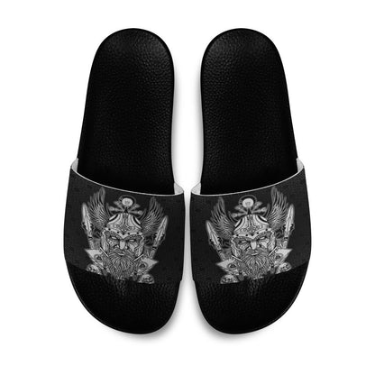 Slide Sandals Odin And Raven Viking Slide Sandals