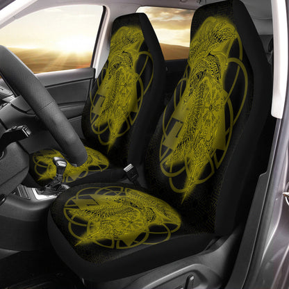 Maori 2021 Car Seat Covers Purple Aotearoa Tattoo