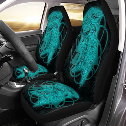 Maori 2021 Car Seat Covers Purple Aotearoa Tattoo