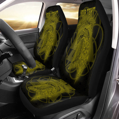 Maori 2021 Car Seat Covers Purple Aotearoa Tattoo