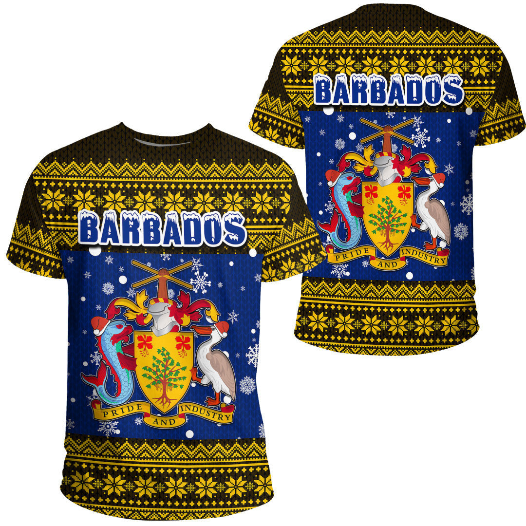 Clothing Barbados Christmas T Shirt