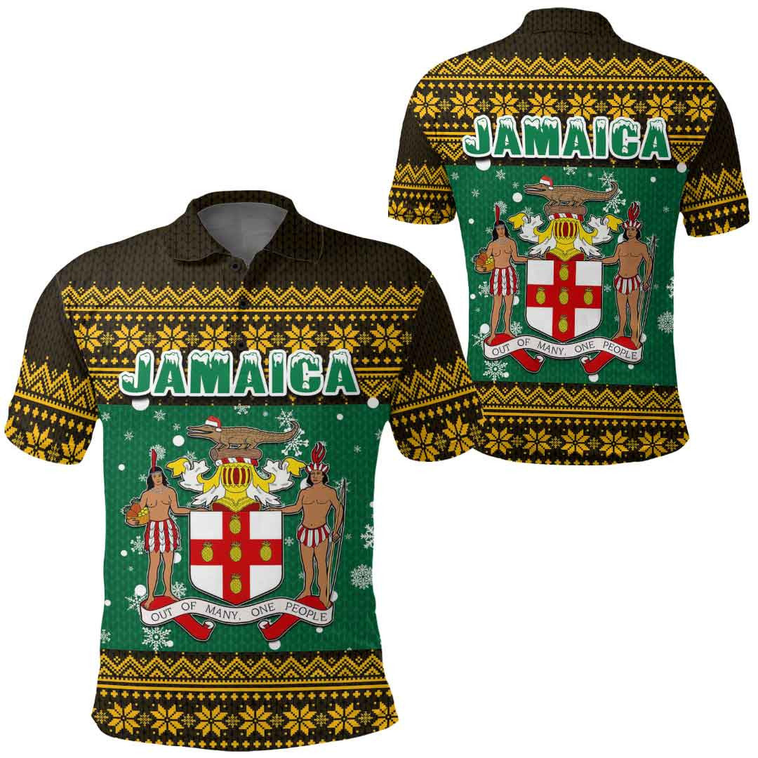 Clothing Jamaica Christmas Polo Shirt