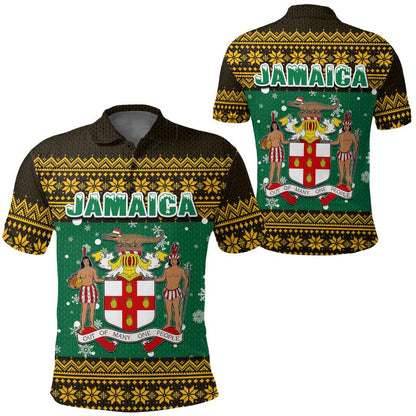 Clothing Jamaica Christmas Polo Shirt