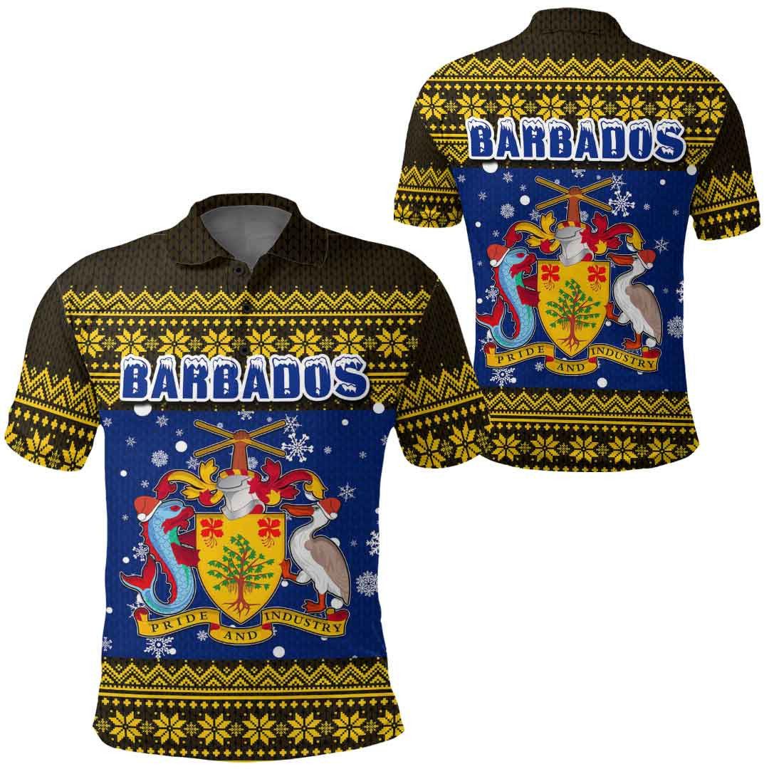 Clothing Barbados Christmas Polo Shirt