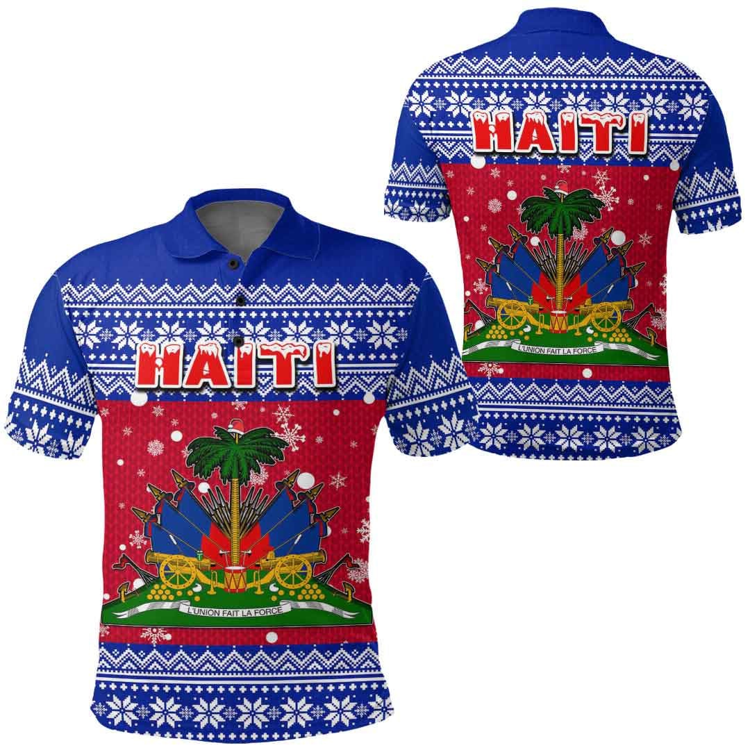 Clothing Haiti Christmas Polo Shirt