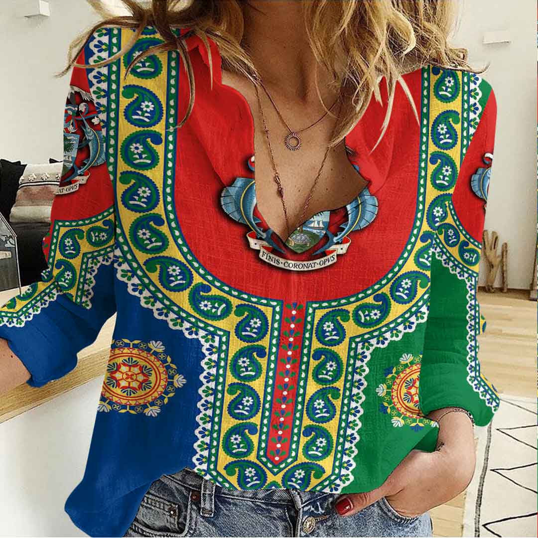 Clothing Seychelles Dashiki Women's Casual Shirt