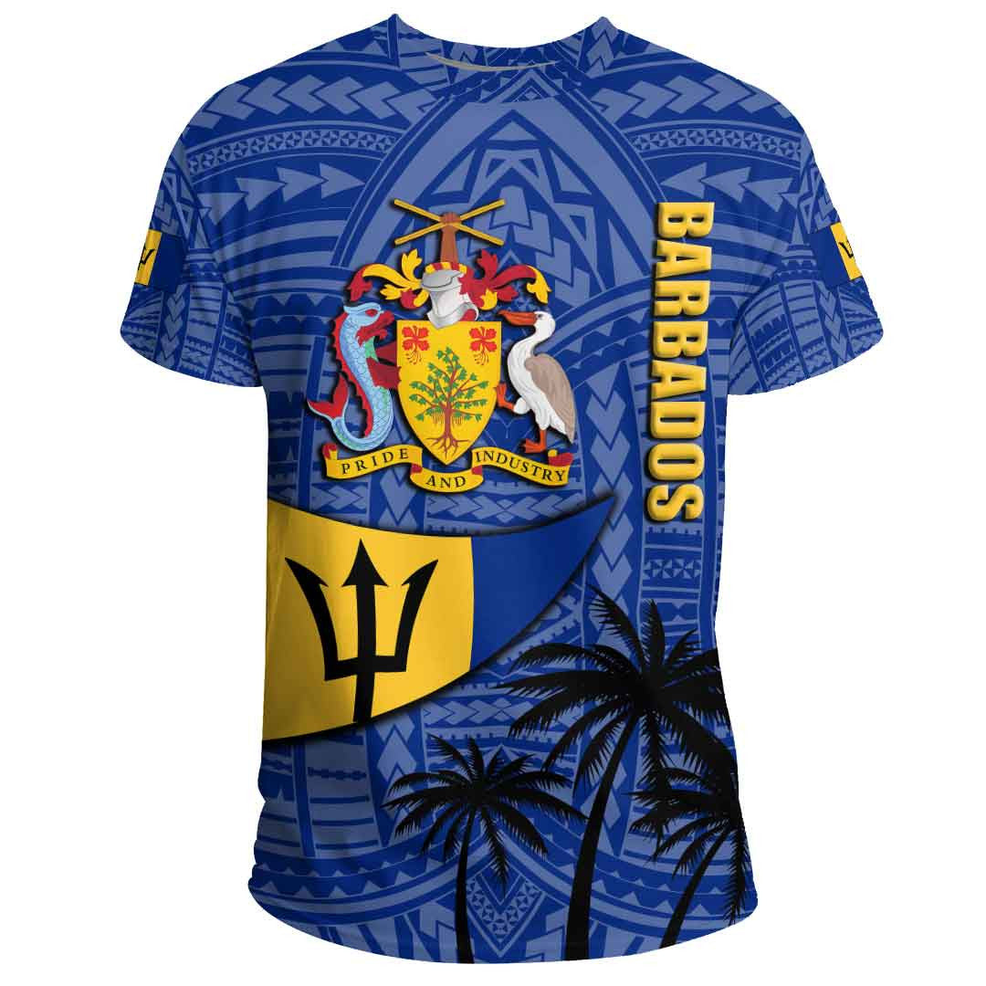 Clothing Barbados Polynesian Style T Shirt