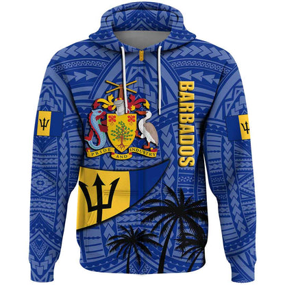 Clothing Barbados Polynesian Style Hoodie