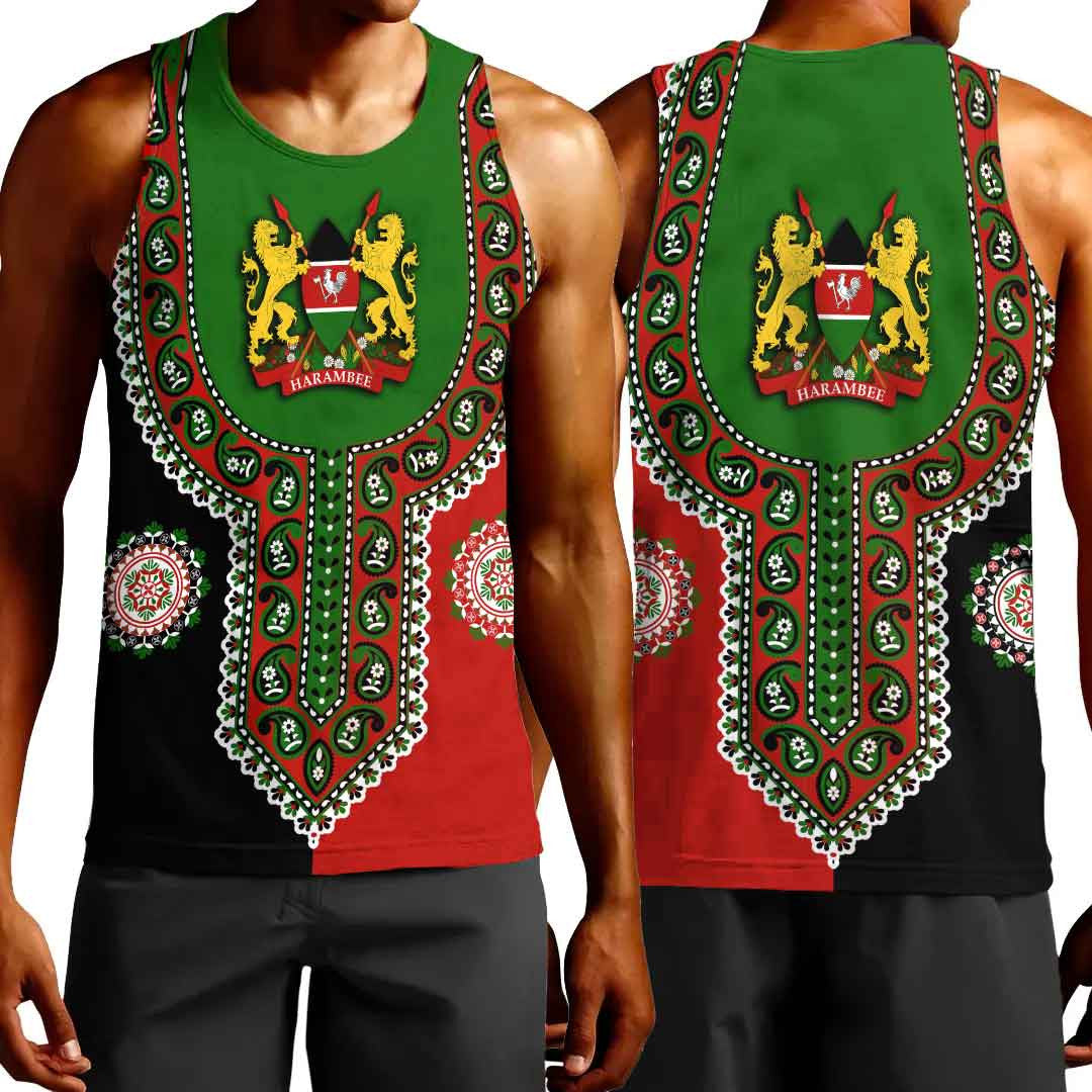 Clothing Kenya Dashiki Tank Top