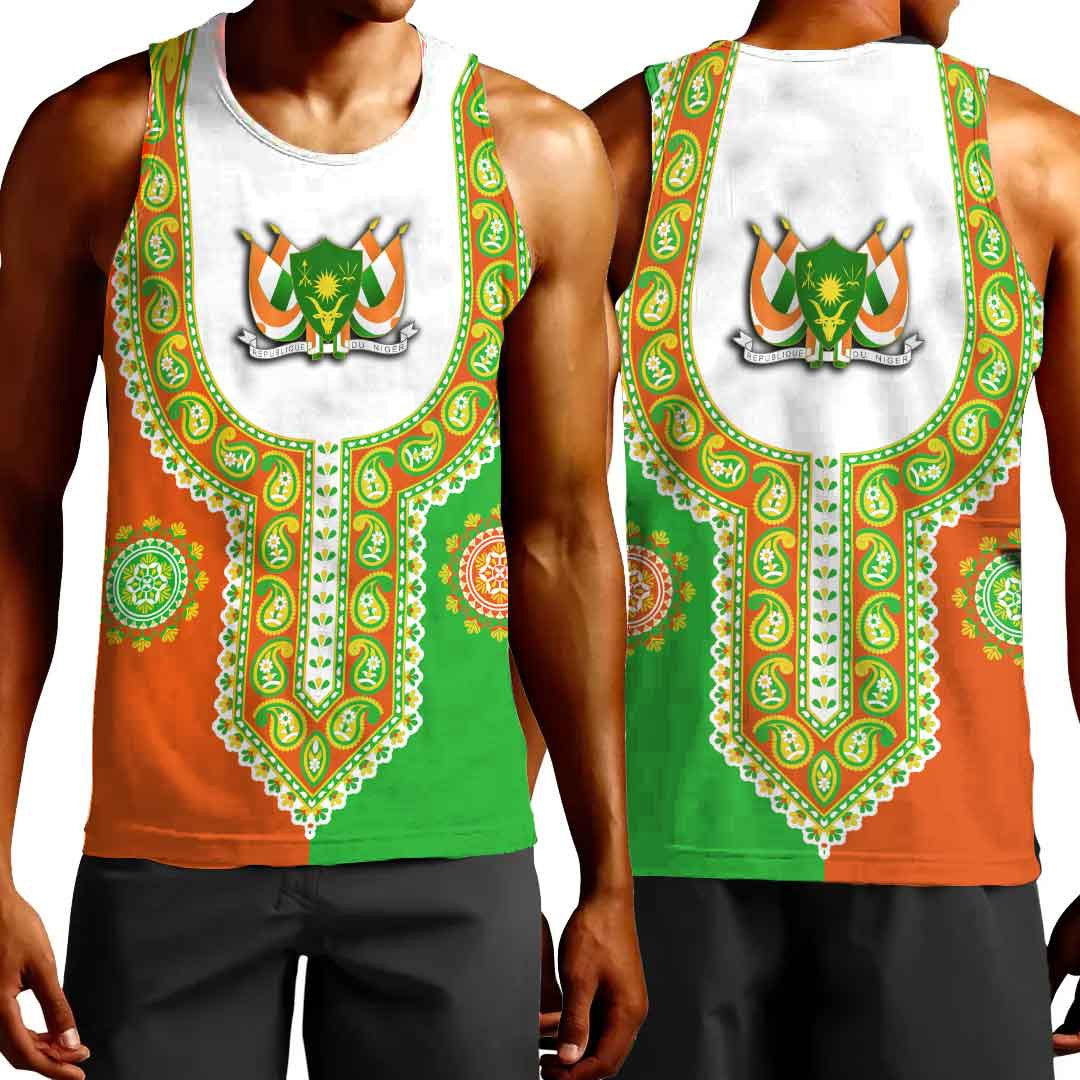 Clothing Niger Dashiki Tank Top