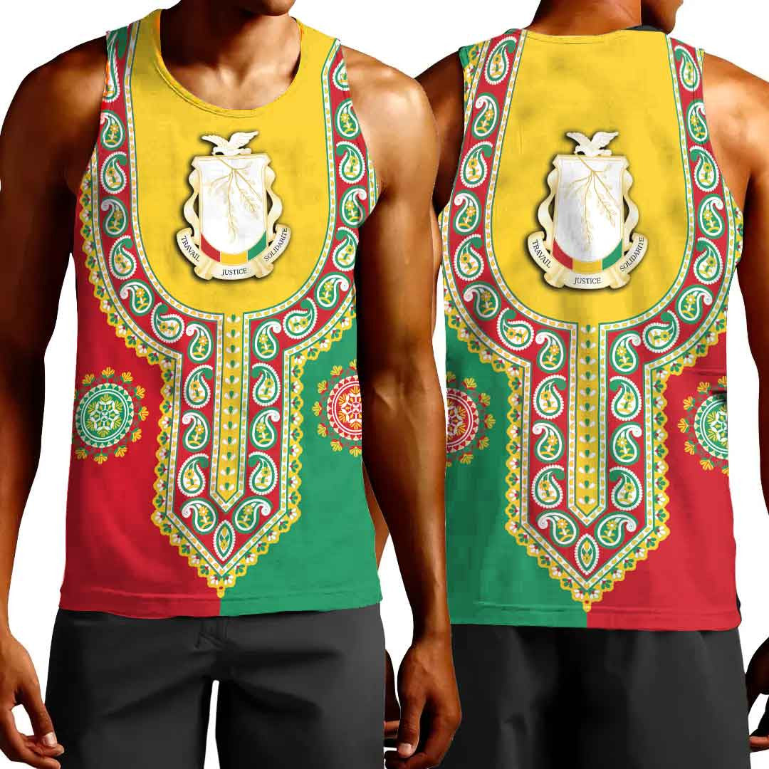 Clothing Guinea Dashiki Tank Top