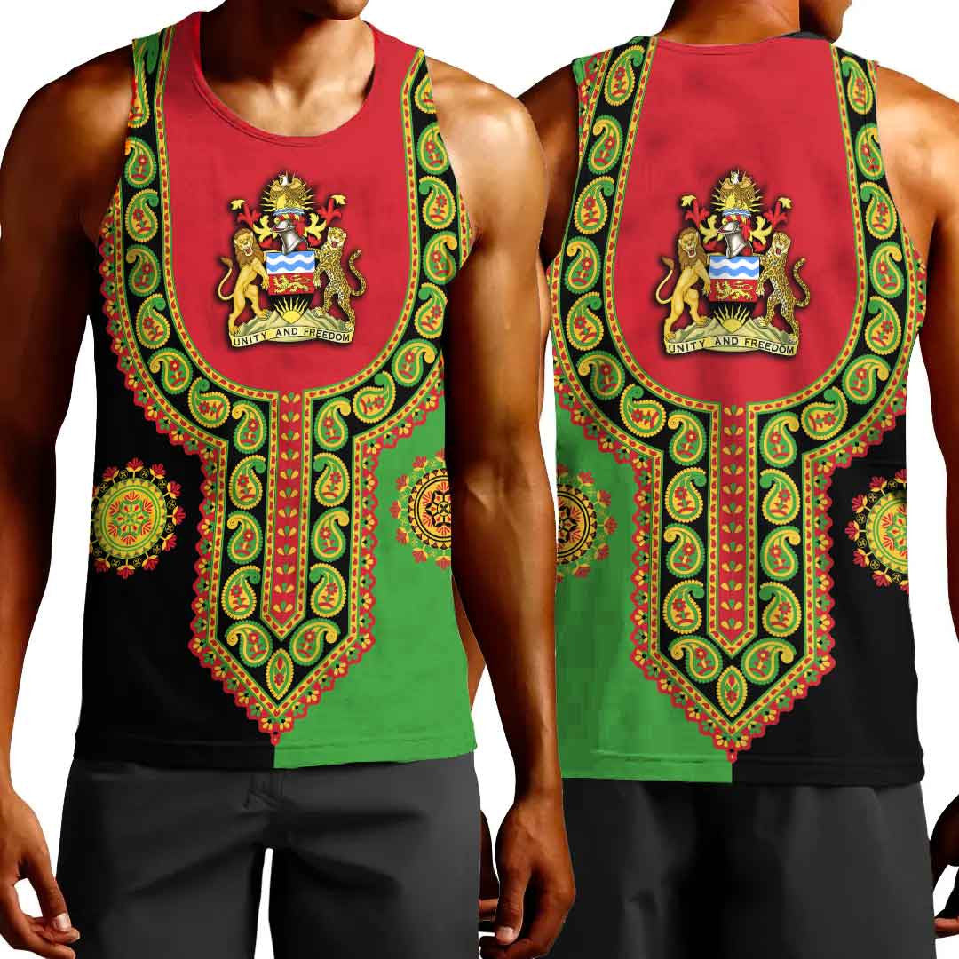 Clothing Malawi Dashiki Tank Top