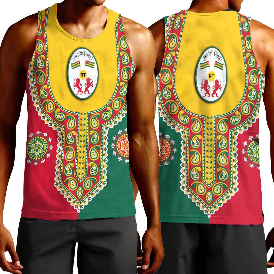 Clothing Togo Dashiki Tank Top