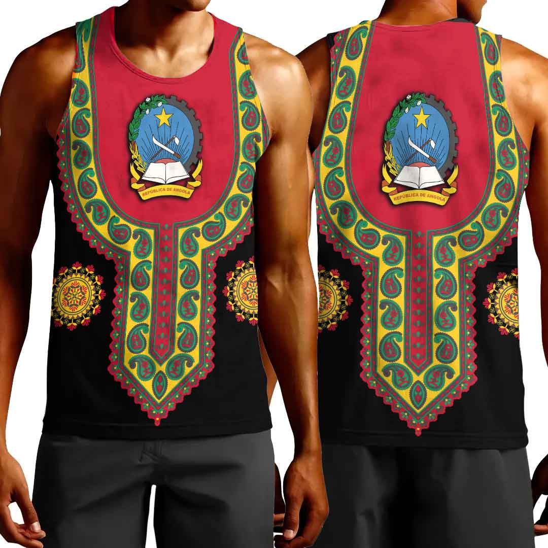 Clothing Algeria Dashiki Tank Top