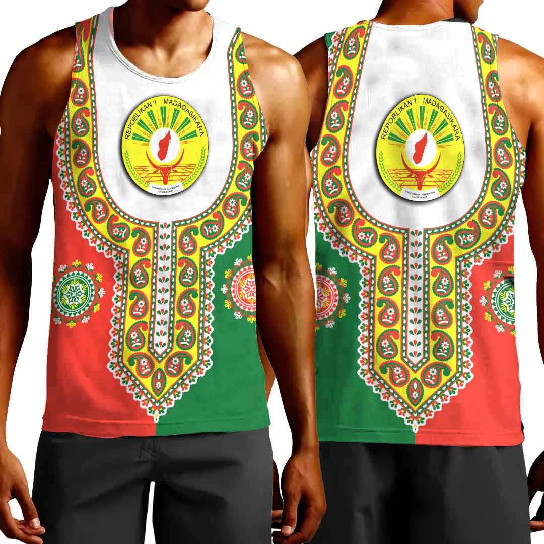 Clothing Madagascar Dashiki Tank Top