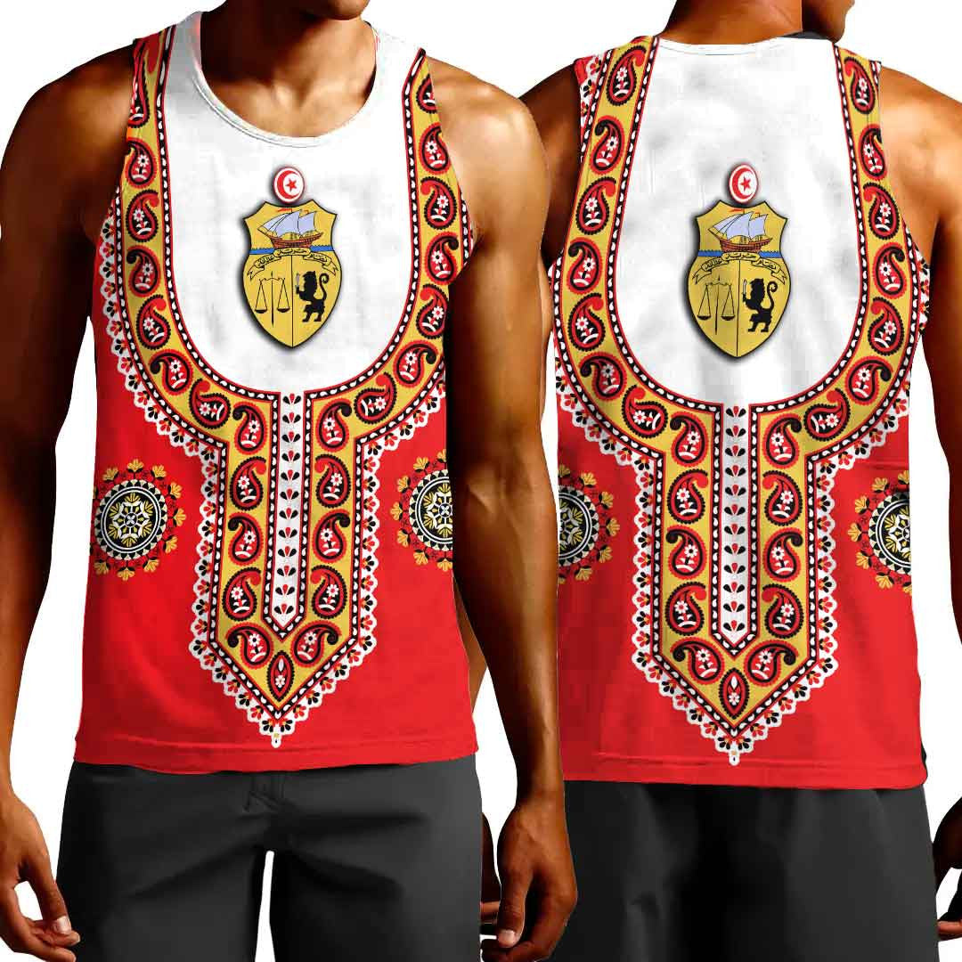 Clothing Tunisia Dashiki Tank Top