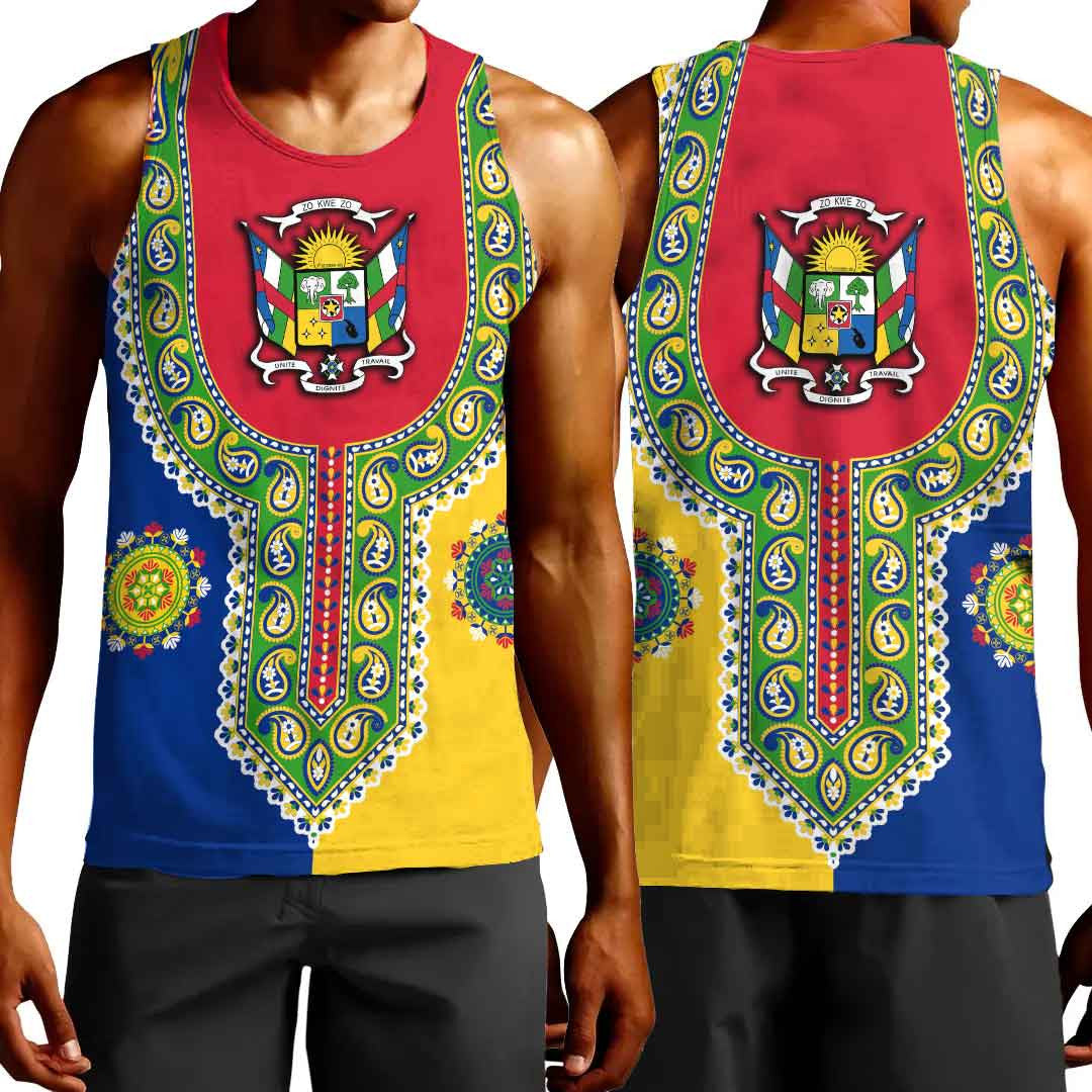 Clothing Central African Dashiki Tank Top