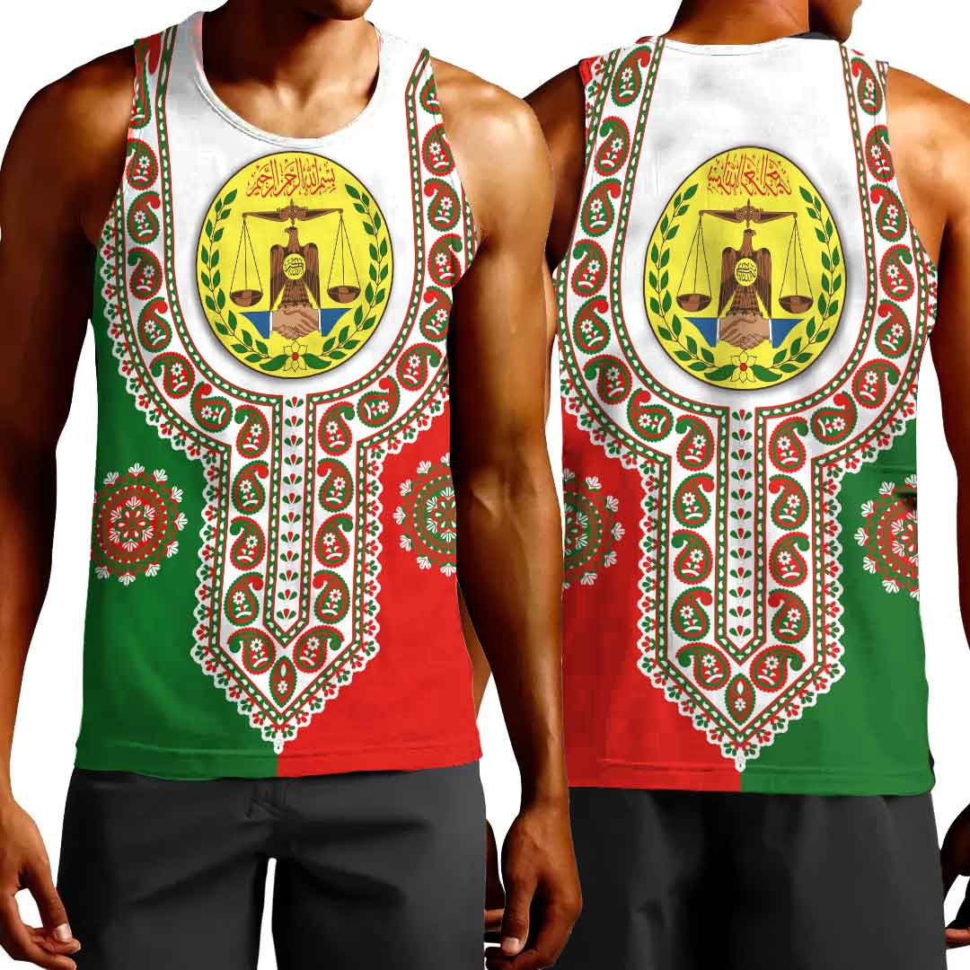 Clothing Somaliland Dashiki Tank Top