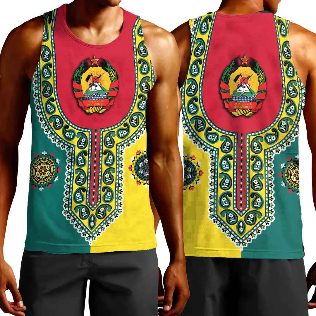 Clothing Mozambique Dashiki Tank Top