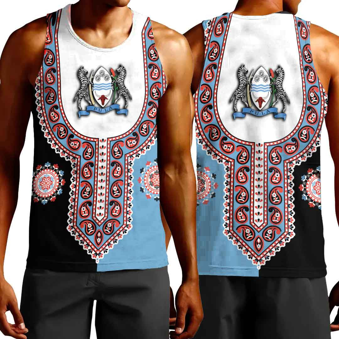 Clothing Botswana Dashiki Tank Top