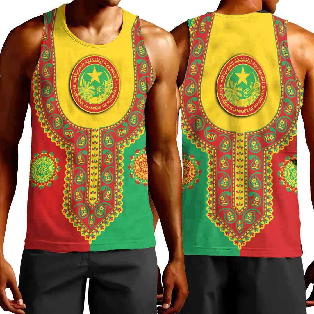 Clothing Mauritania Dashiki Tank Top