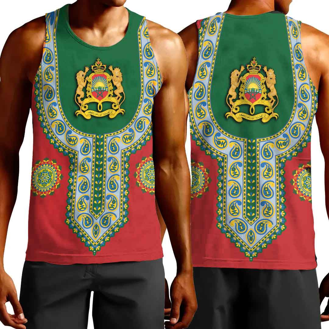 Clothing Morocco Dashiki Tank Top