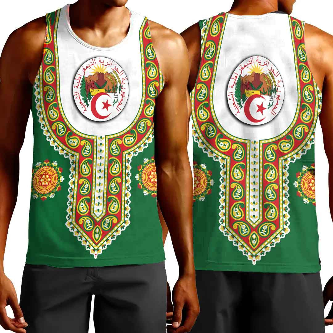 Clothing Angola Dashiki Tank Top