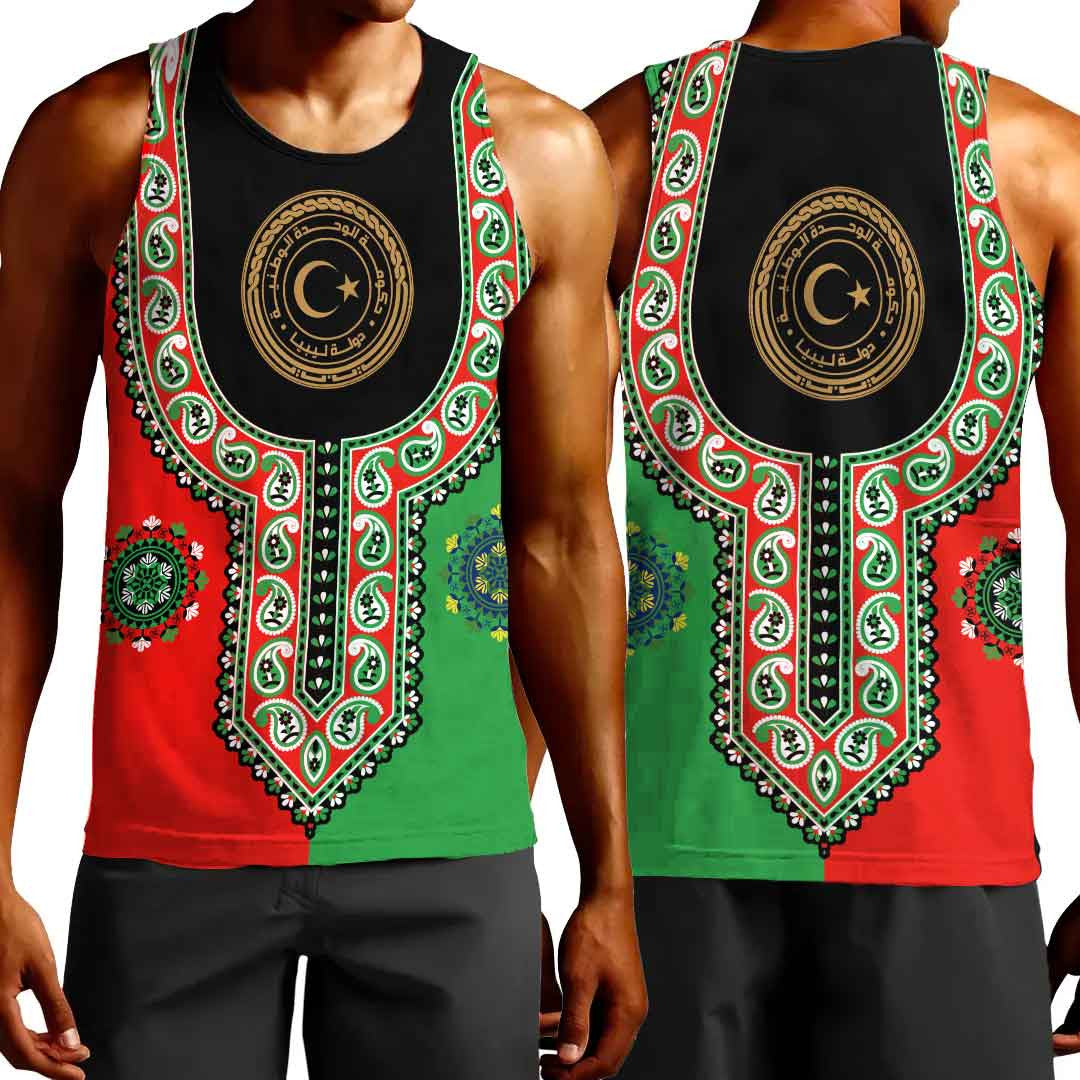 Clothing Gambia Dashiki Tank Top