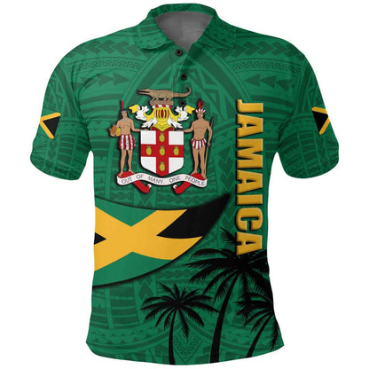Clothing Jamaica Polynesian Style Polo Shirt