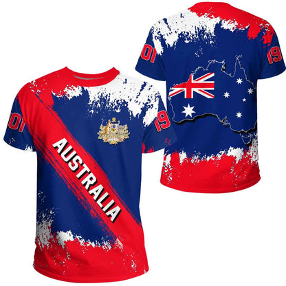 Clothing Australia Founded Brush Style T Shirt