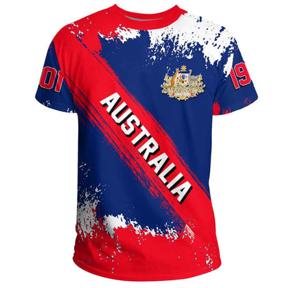 Clothing Australia Founded Brush Style T Shirt