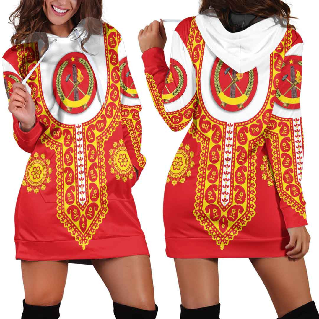 Clothing Tigray Dashiki Hoodie Dress