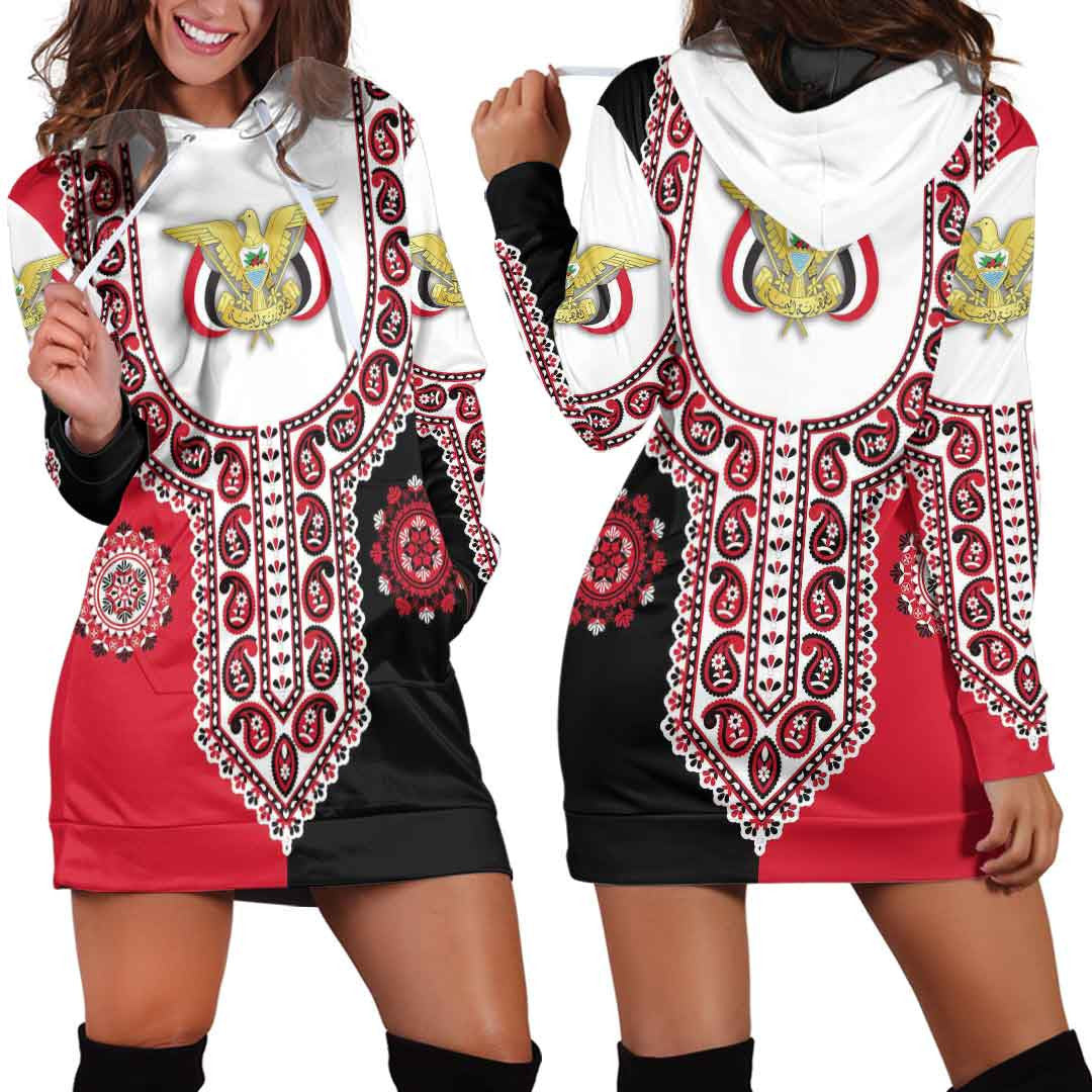 Clothing Yemen Dashiki Hoodie Dress