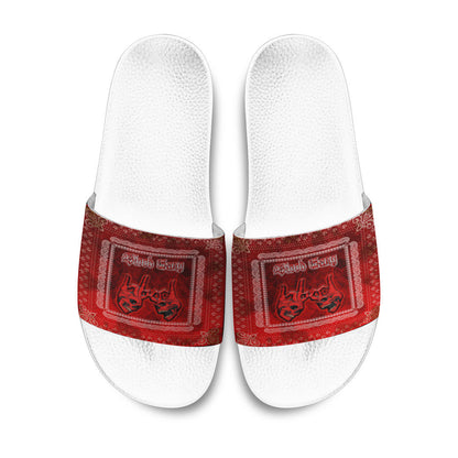 Slide Sandals Blood Handsign Slide Sandals