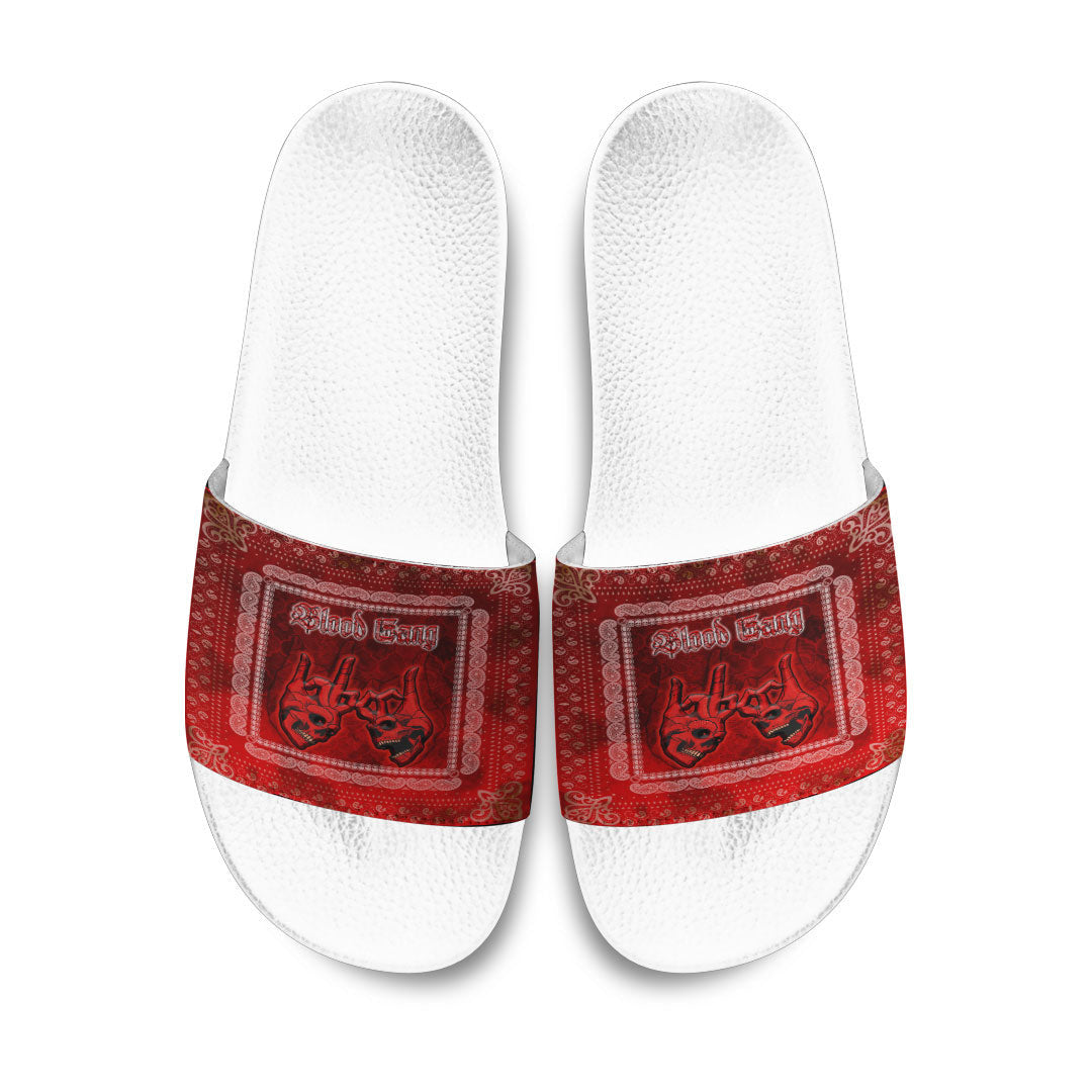 Slide Sandals Blood Handsign Slide Sandals