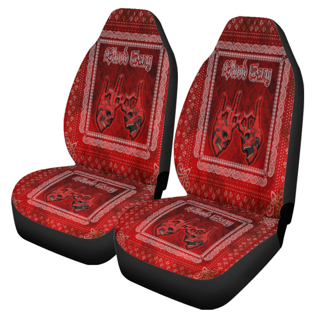 Car Seat Covers Blood Handsign Car Seat Covers