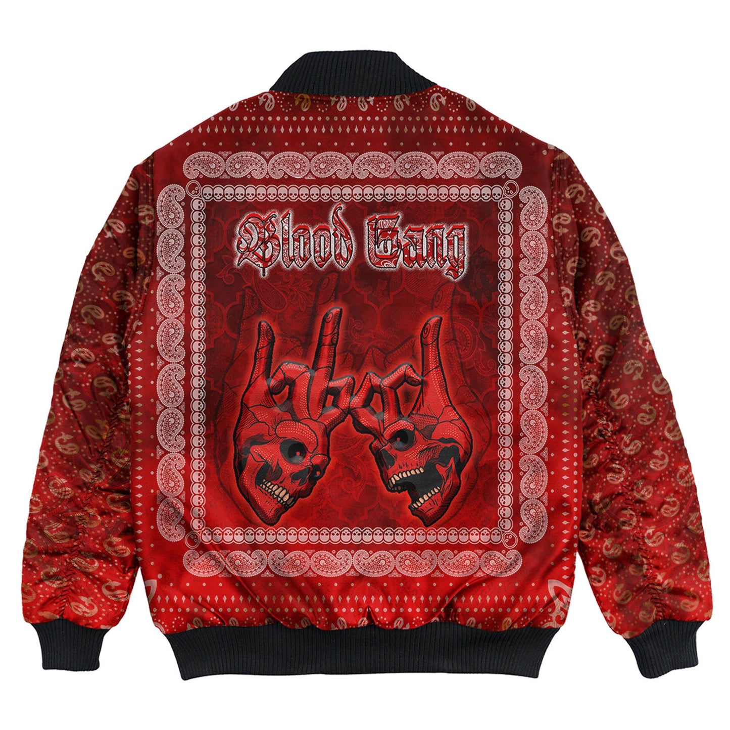 Clothing - Blood Gang Bomber Jackets