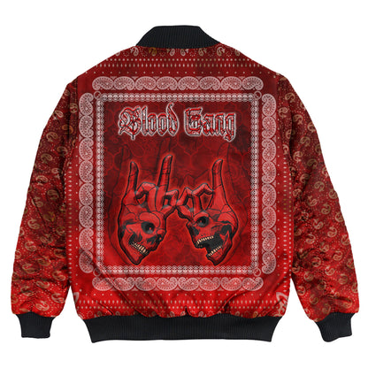 Clothing - Blood Gang Bomber Jackets