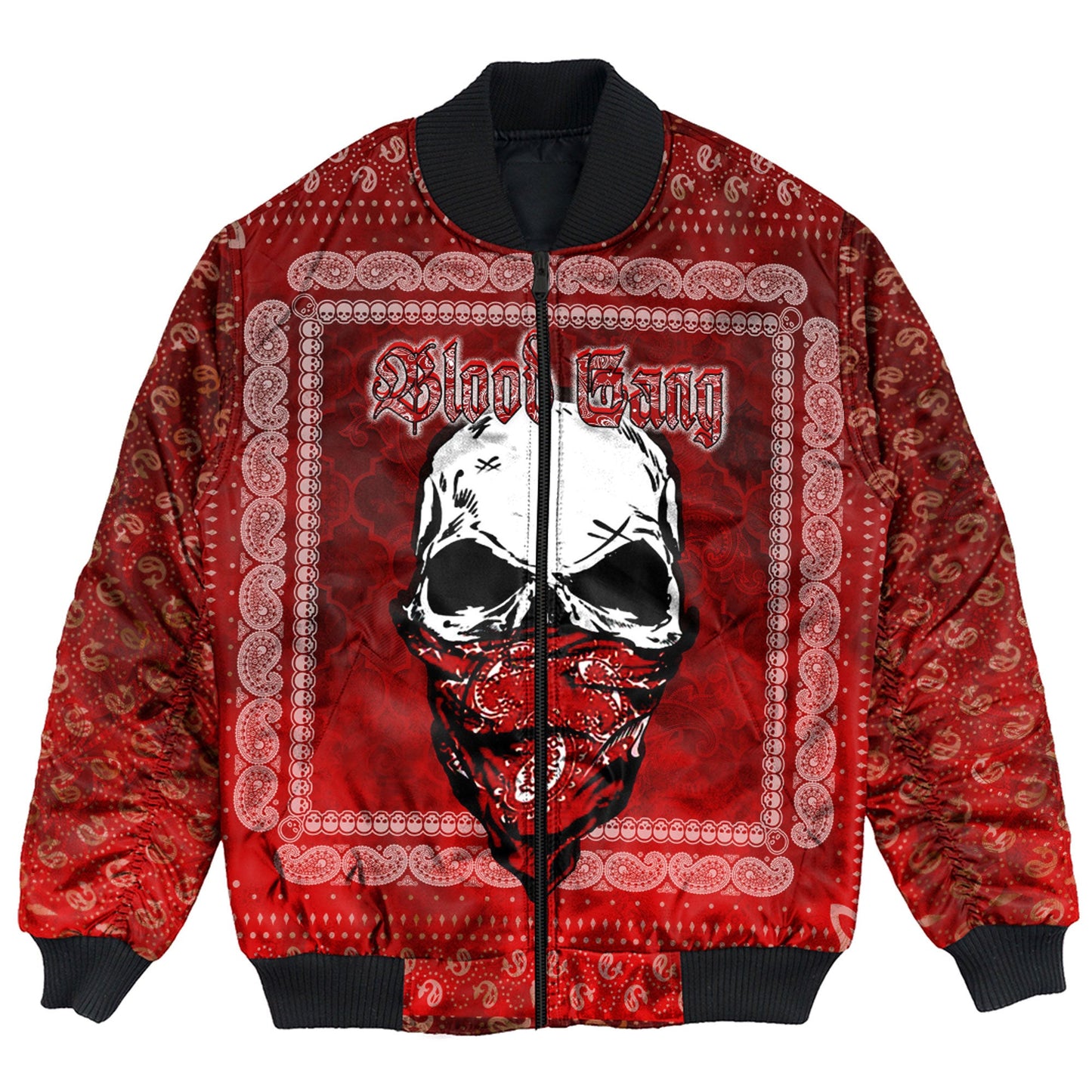 Clothing - Blood Gang Bomber Jackets