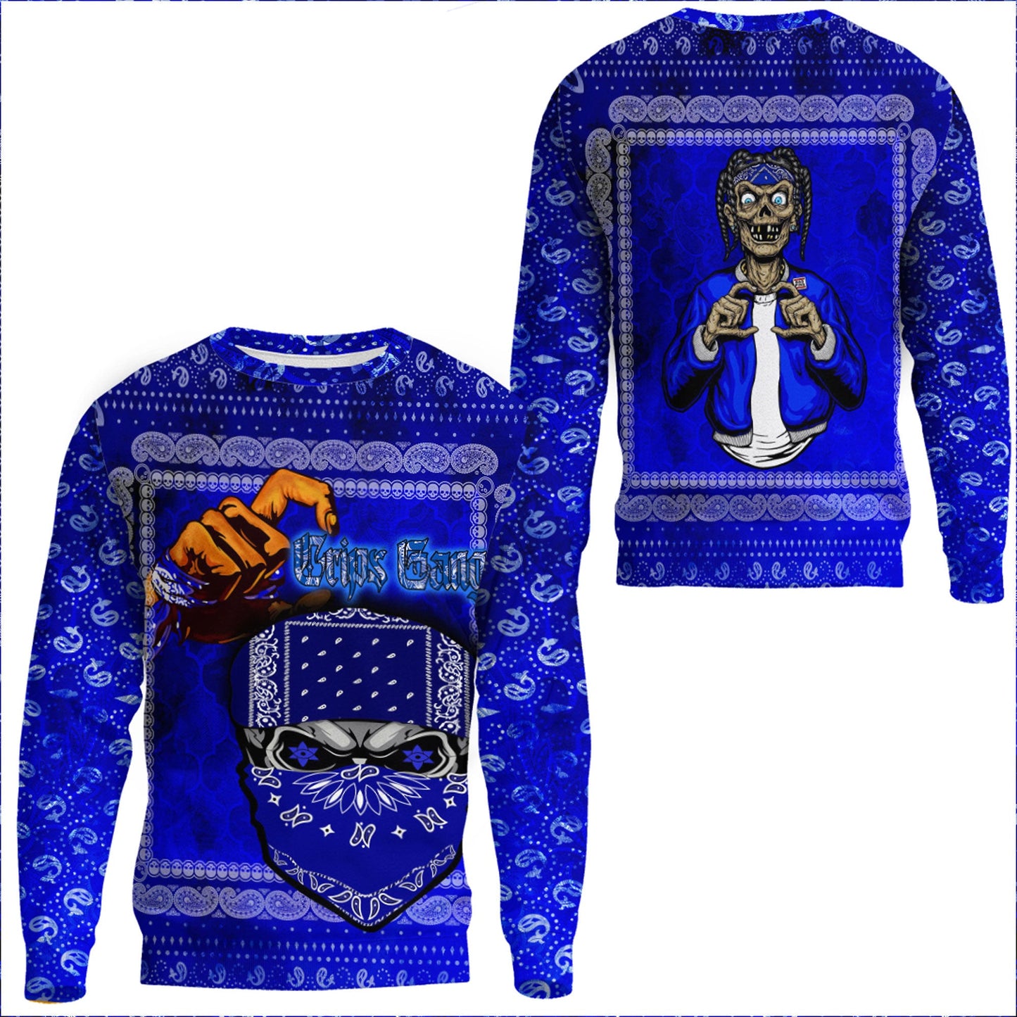 Clothing Crips Gang Sweatshirts