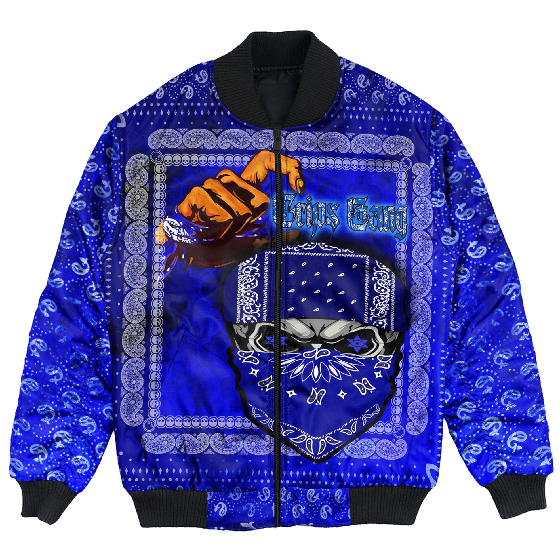 Clothing - Crips Gang Bomber Jackets